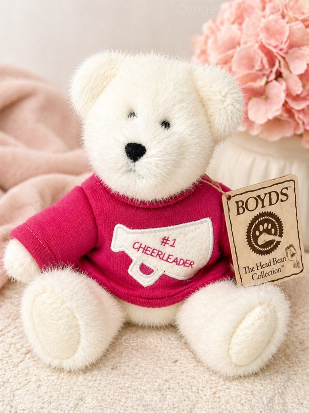 Vintage Boyds Bears Kristie Cheersley #1 Cheerleader Bear NWT Retired